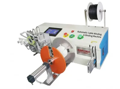 Automatikus huzaltekercselő, mérő és kötőgép WPM-5-30