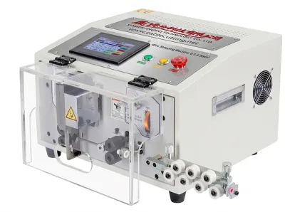 Érintőképernyős Automatikus Huzalvágó és Csupaszító Gép 0,1-4,5mm² WPM-SDS - Vezeték_Vágó_és_Csupaszító_Gép