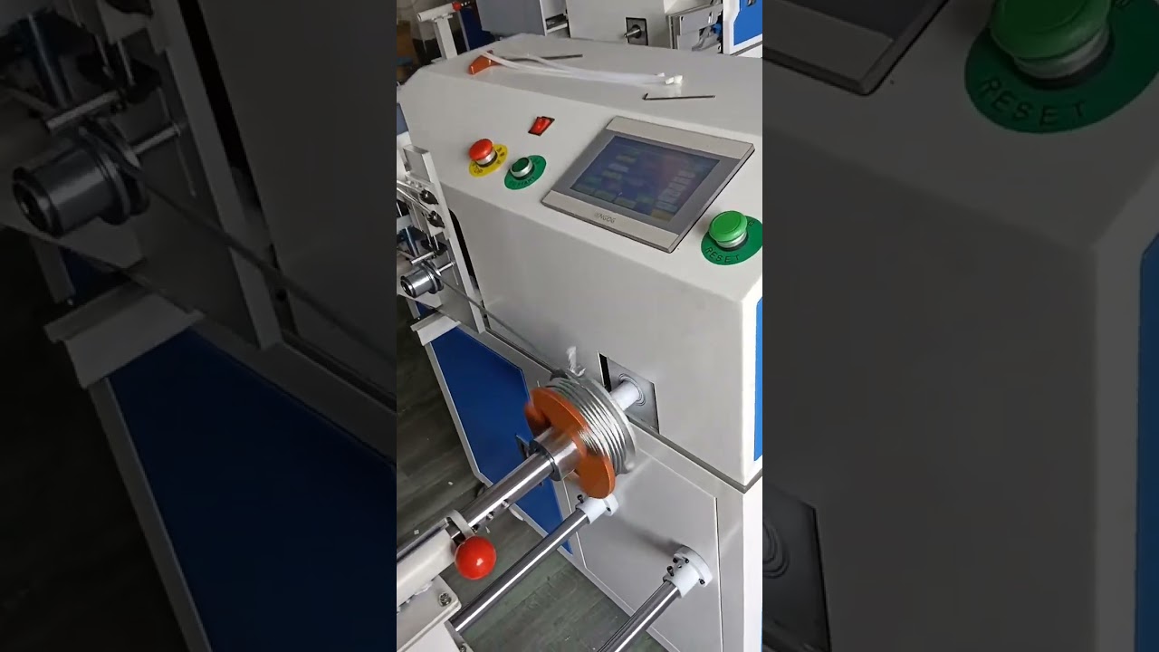 Acél sodronykötél automata mérés, válogatás, vágás és tekercselés egy gépben – 1-5 mm átmérőig