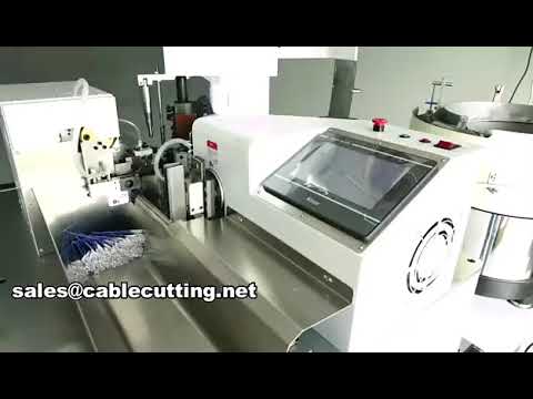 WPM-018-HS Automatikus kábelpréselő, hüvelybehelyező, csavaró és ónozó gép