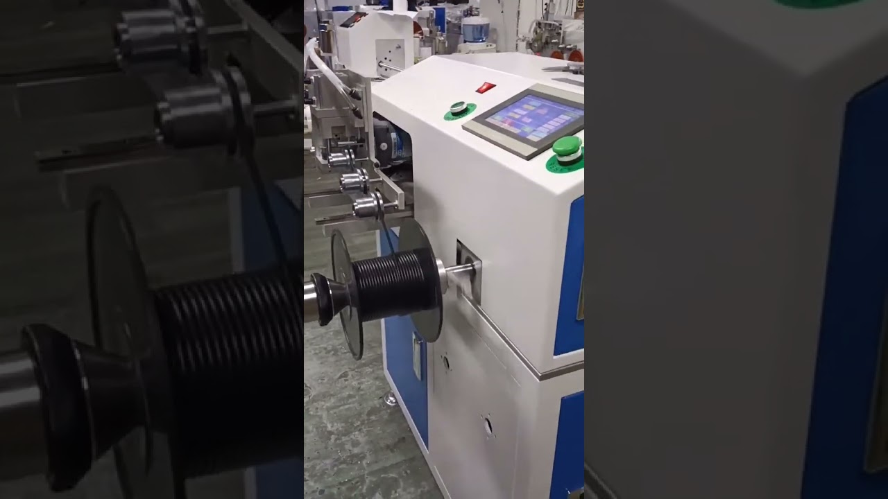 Versatile Coiling Machine for Various Wires & Sizes with Precise Metering & Neat Winding