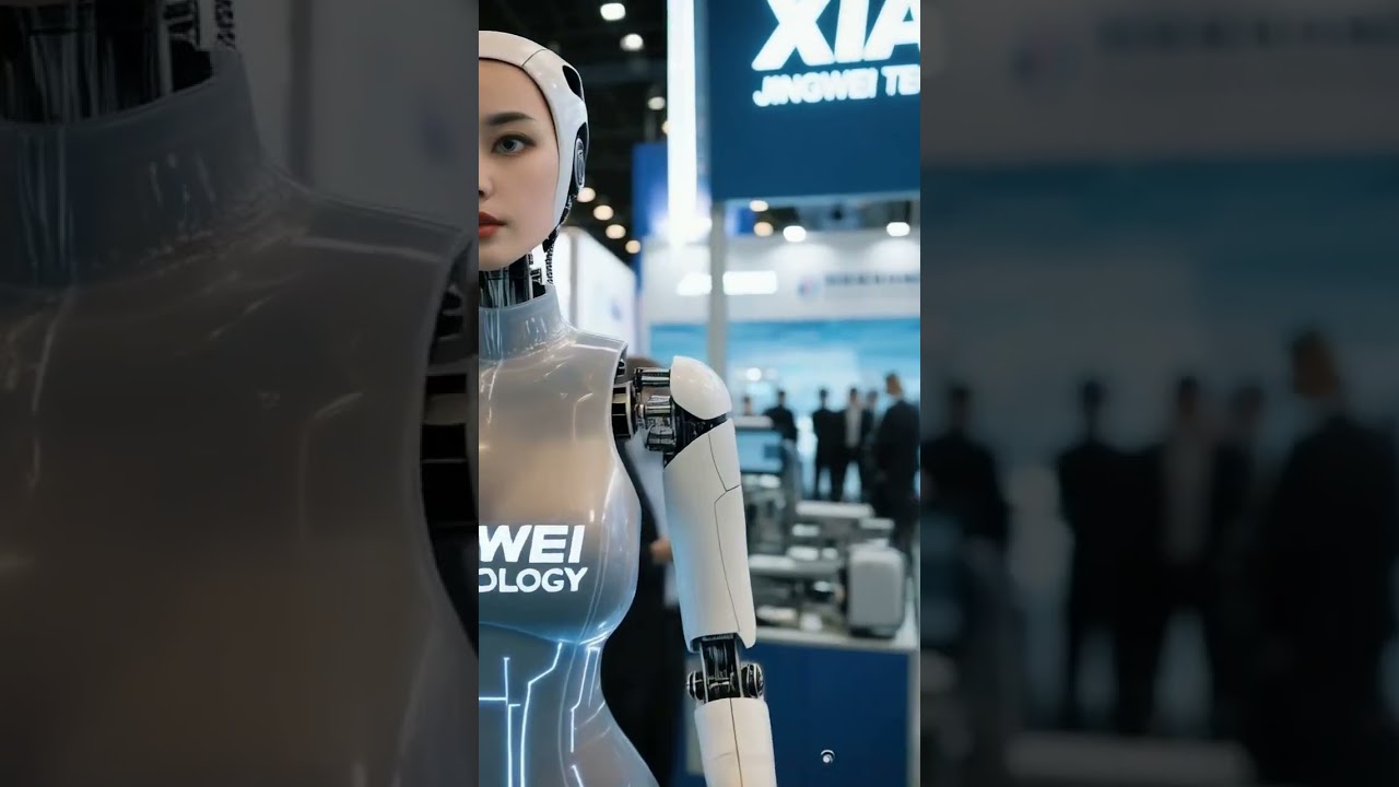 Robotok lepik el a kiállítási területet! #Robotok