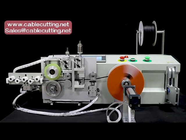 Automatic Wire Coiling, Cutting, and Tying Machine | Cord Counting & Winding System