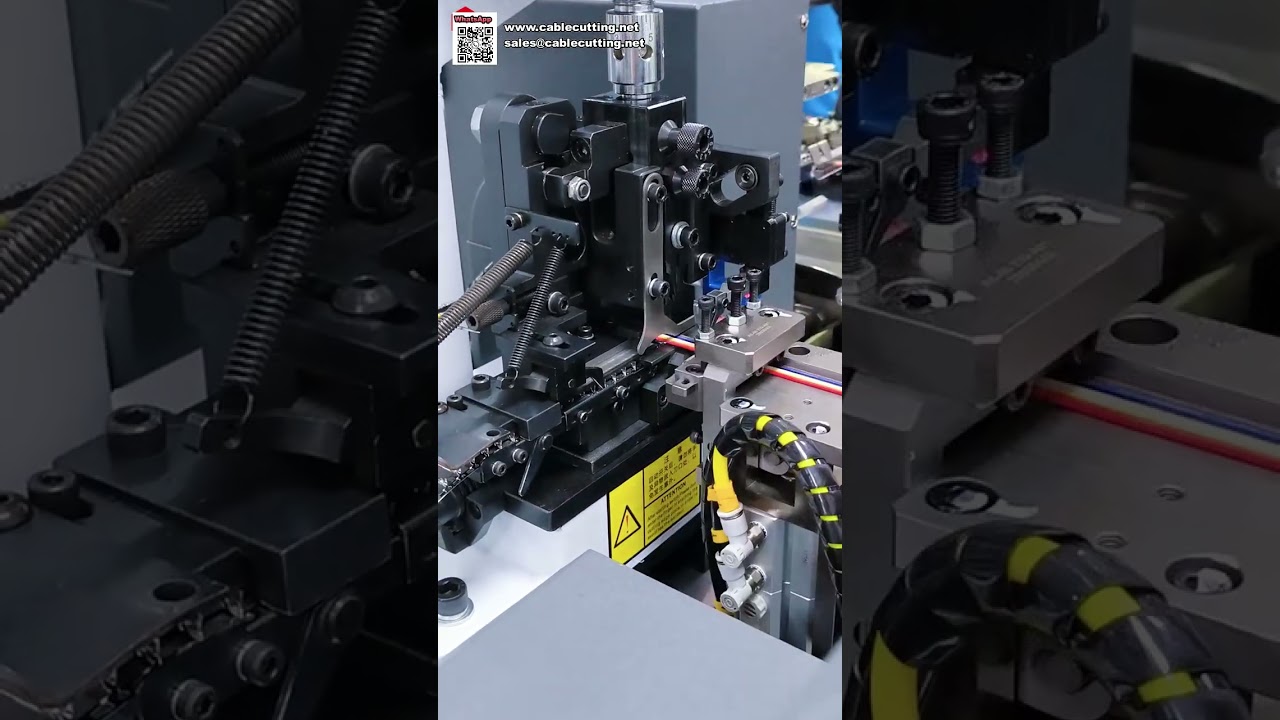 Nagy pontosságú, nagy sebességű, nagy hatékonyságú automatikus terminálkrimpelő gép
