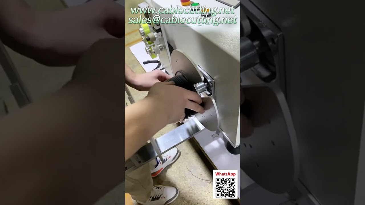 HDMI Cable Metering and Winding Machine | Automatic Coiling & Spooling