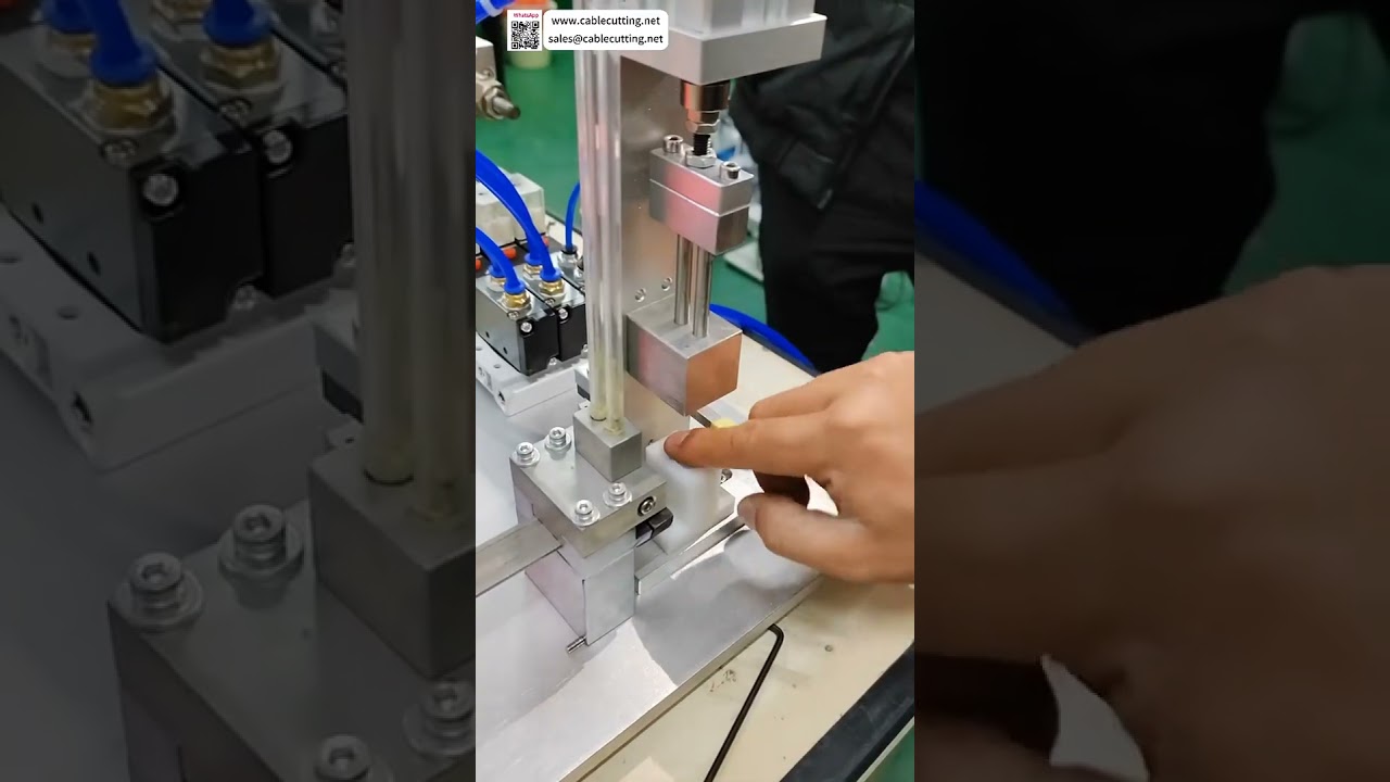 Mágneses mag összeszerelő gép – Univerzális automata présillesztés különböző mágnesek feldolgozásához