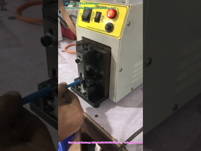 2 portos RJ45 és RJ11 kábelpréselő gép – Profi hálózati szereléshez