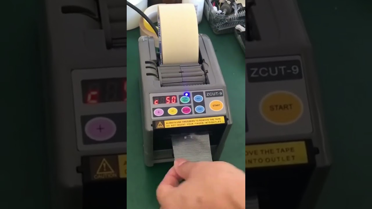 Teljesen automatikus ragasztószalag vágógép funkciói – gyári gépbemutató #factory #machine