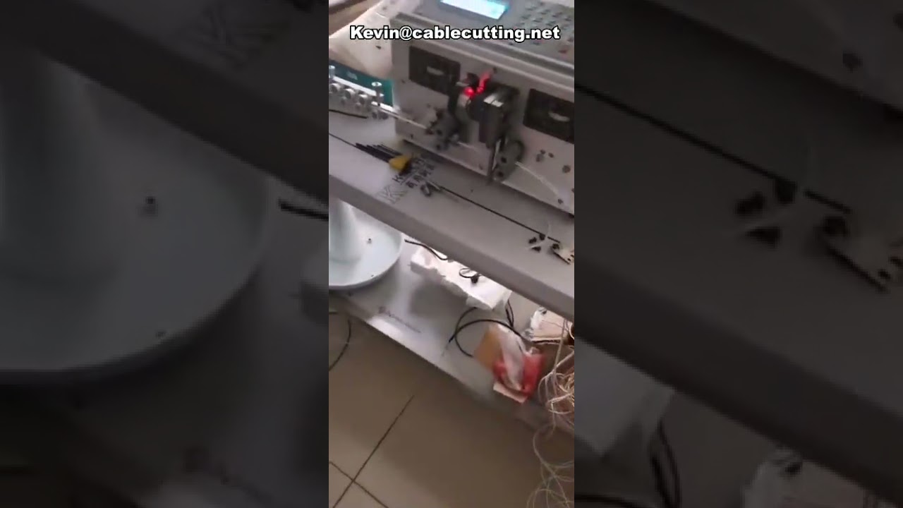 Automatikus huzal letekercselő gép – Kábel előtoló rendszer vezeték előkészítő gép huzalozásgéphez