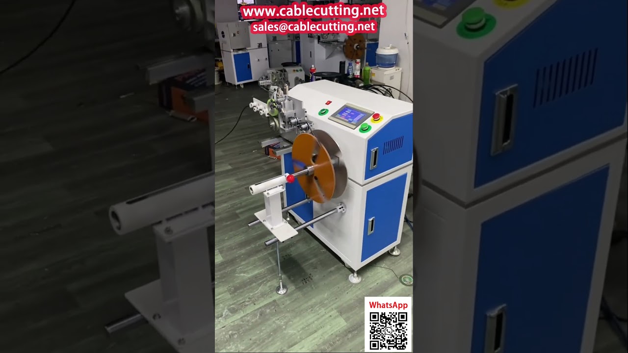 Universal Rewinding and Counting Machine, Diameter 1-16mm, Large to Small Roll Slitting