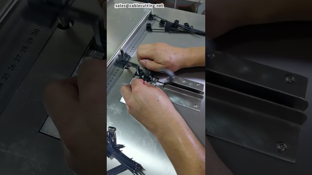 Customizable Cable Tie Machine for Special-Shaped Ties | Multi-Use Automation