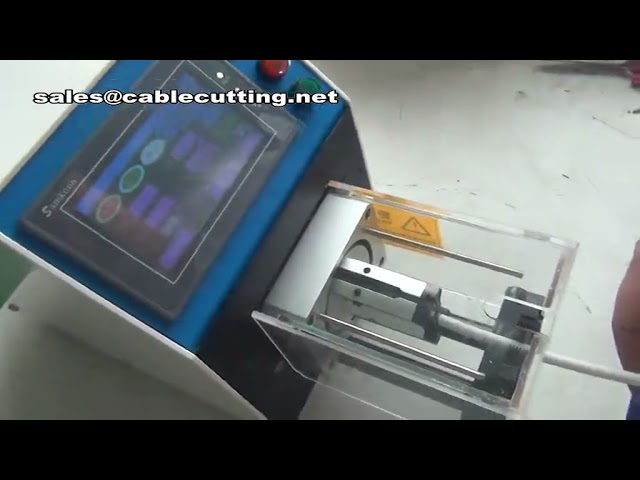 Elektromos RJ405 koaxiális kábelhámozó gép – Gyors és precíz koaxiális kábelmegmunkálás