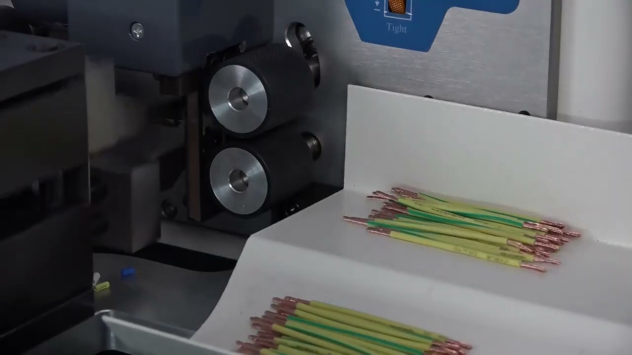 Double & Single Wire Line Stripping Peeling Machine with Twisting Function 904-NB 904-N Touch Screen