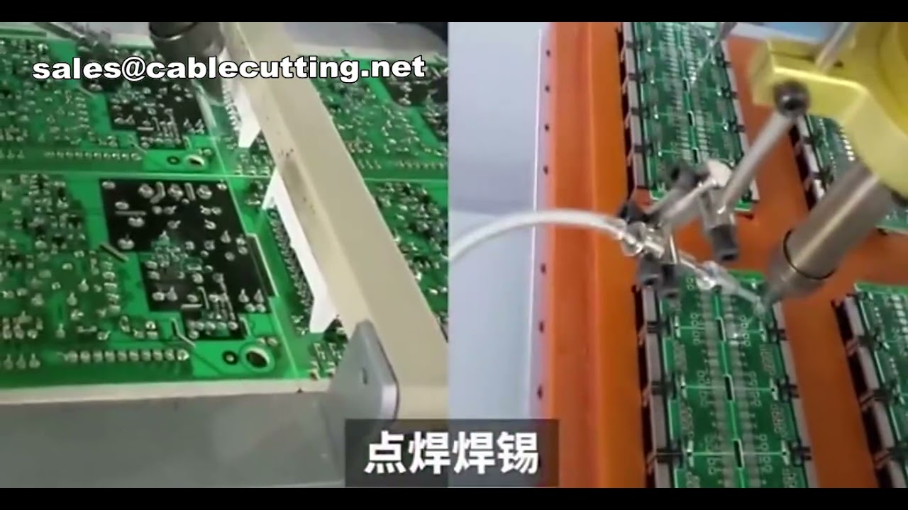 Precíz automata forrasztógép LED gyártáshoz és NYÁK szereléshez