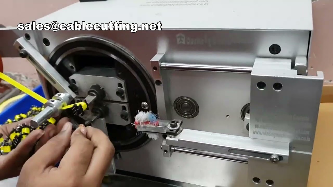 EE Electro Controls Tekercsragasztó Gép - Automata Tekercs- és Kábelköteg Csomagolás
