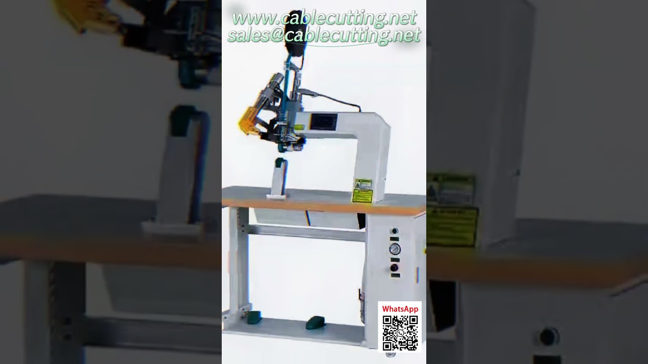 Automatic Wire Cutting and Stripping Machine for Industrial Packaging
