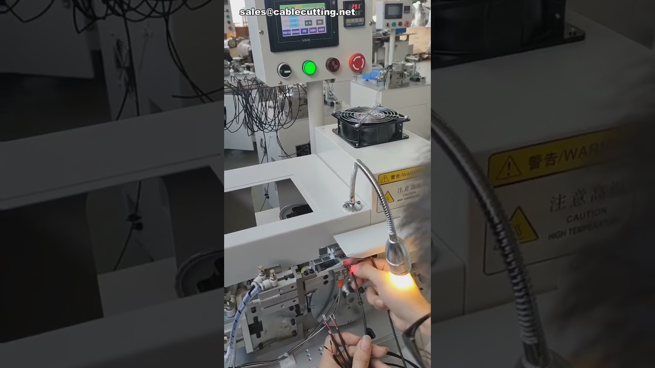 Automata hőzsugorcső behelyező és melegítő gép állítható hosszúsággal | Gyári gép, DIY