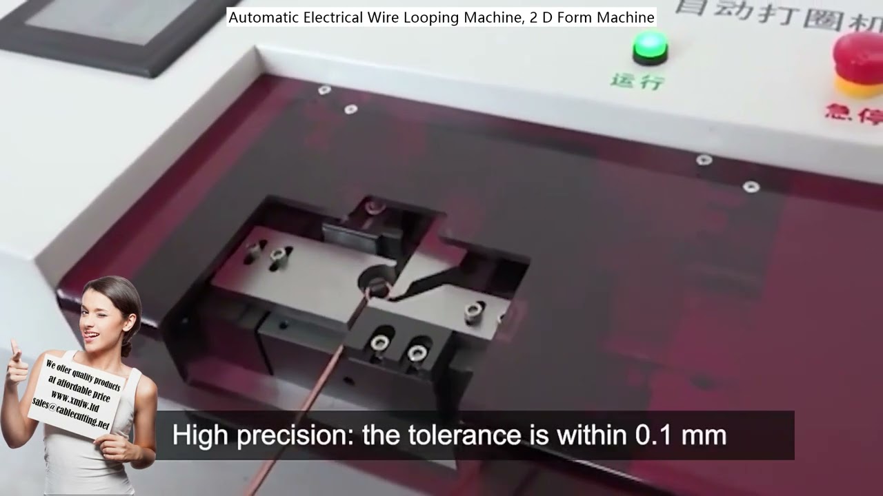 Automatikus elektromos huzalhurok-készítő gép – 2D alakformáló gép nagy pontossággal