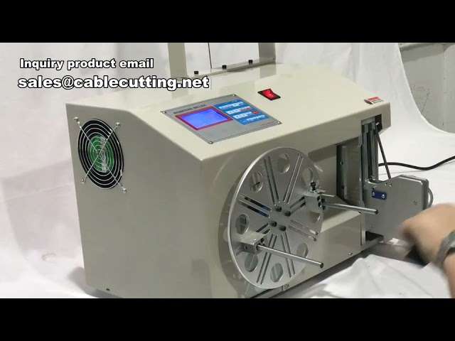 Kábeltekercselő, kábelkötegelő és kábelkötöző gép – automatikus kábelkezelés