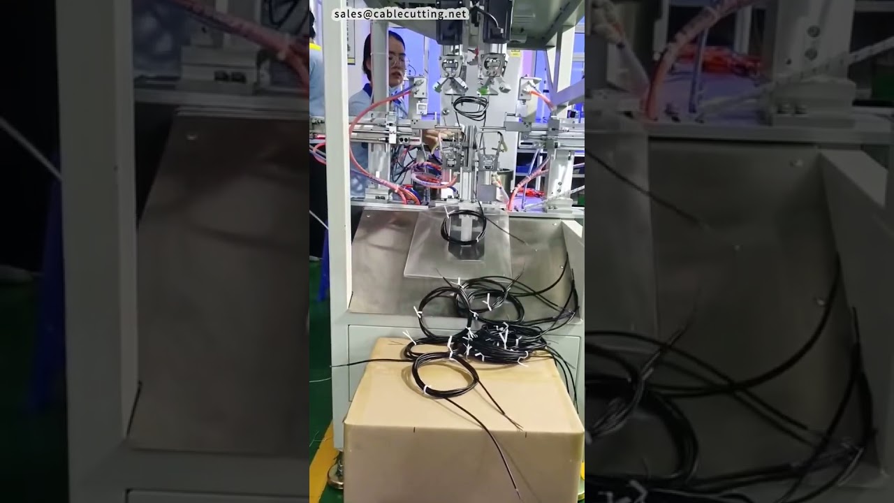 Automatikus körhuzal tekercselő gép mag nélküli dupla kötéssel – Gyári automata #gyár #gép