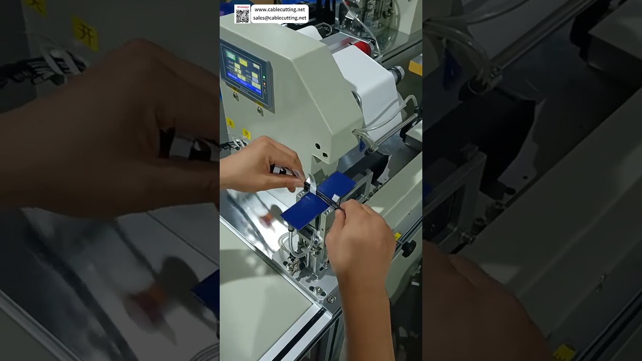 Szervó huzalhajtogató és címkéző gép – Nagy pontosságú automata címkeadagolás és jelölés