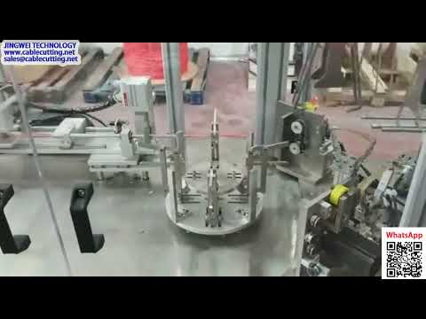 Automatikus kábelszalag-kötegelő gép izraeli ügyfél számára – gyártás alatt