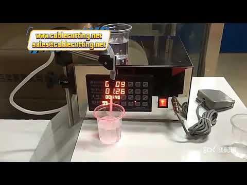 GFK-280 10ml Mini Digitális Folyadéktöltő – Élelmiszer, Ital, Olaj és Parfüm Töltéséhez