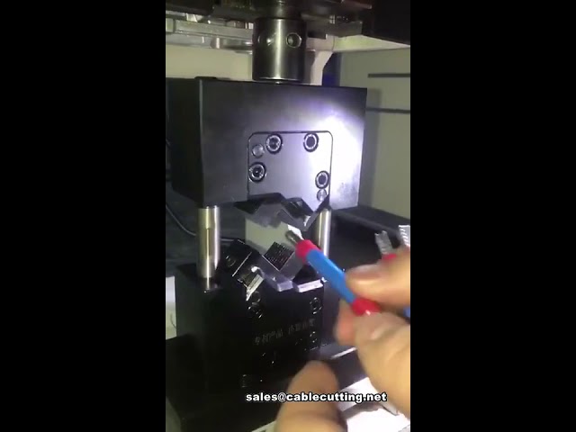 Terminal Crimping Machine, Quadrangle Die Changing Free Crimping Machine