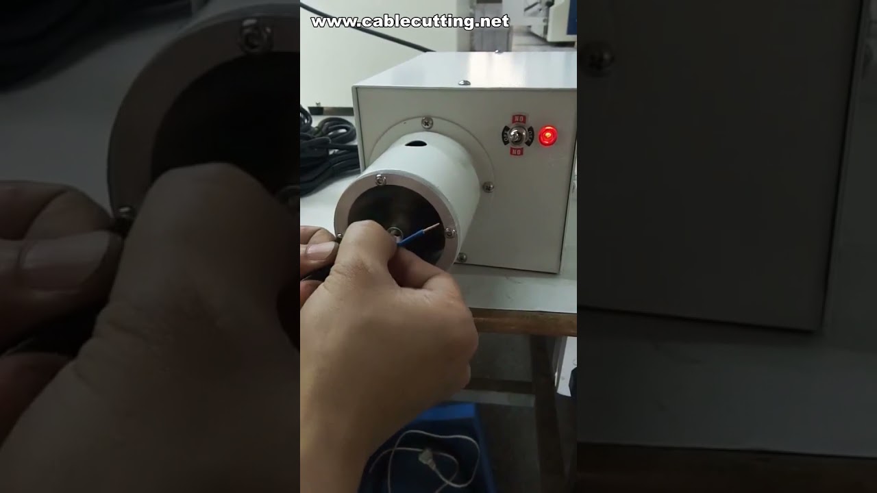 Rotary Blade Wire Stripping and Twisting Machine for Cable Processing