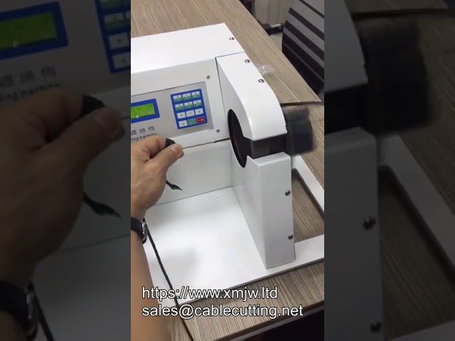 Minőségi Forgó Tekercselő Gép – Kábelköteg Szalagtekerő Automata