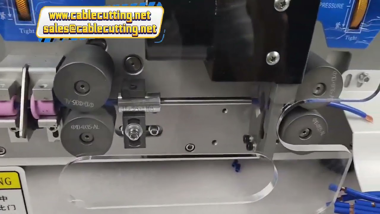 Biztonságos kábelvágás és -csupaszítás: Védőburkolatos gép 0,01-2,5 mm² tartományban
