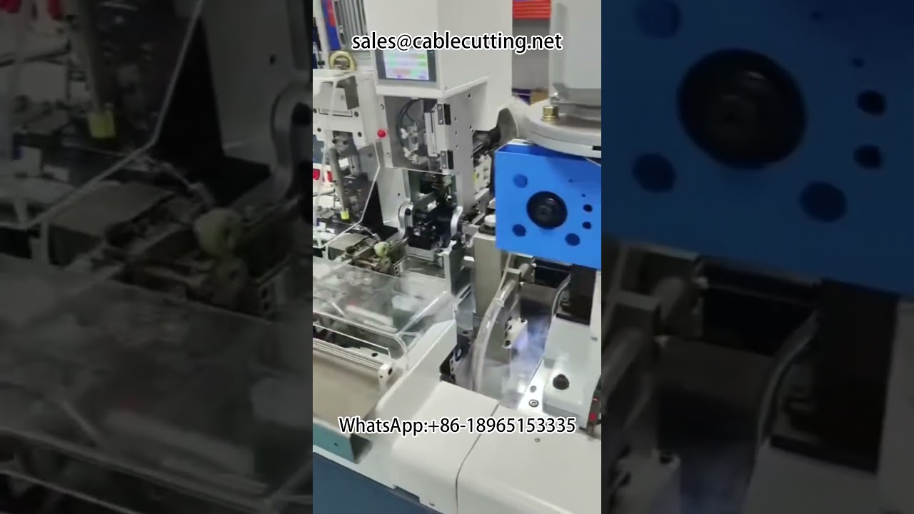 Single-Head Waterproof Plug and Two-Head Press Terminal Harness Stripping Machine