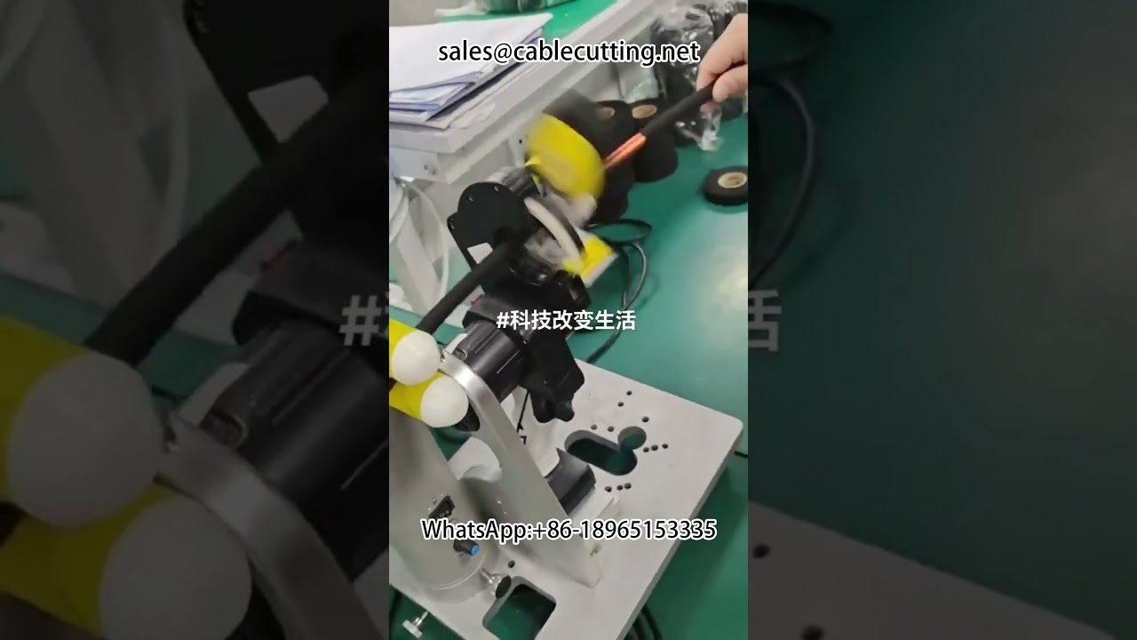 Asztali trakciós szalag tekercselő és huzalhámozó gép | Automatizált csomagoló berendezés