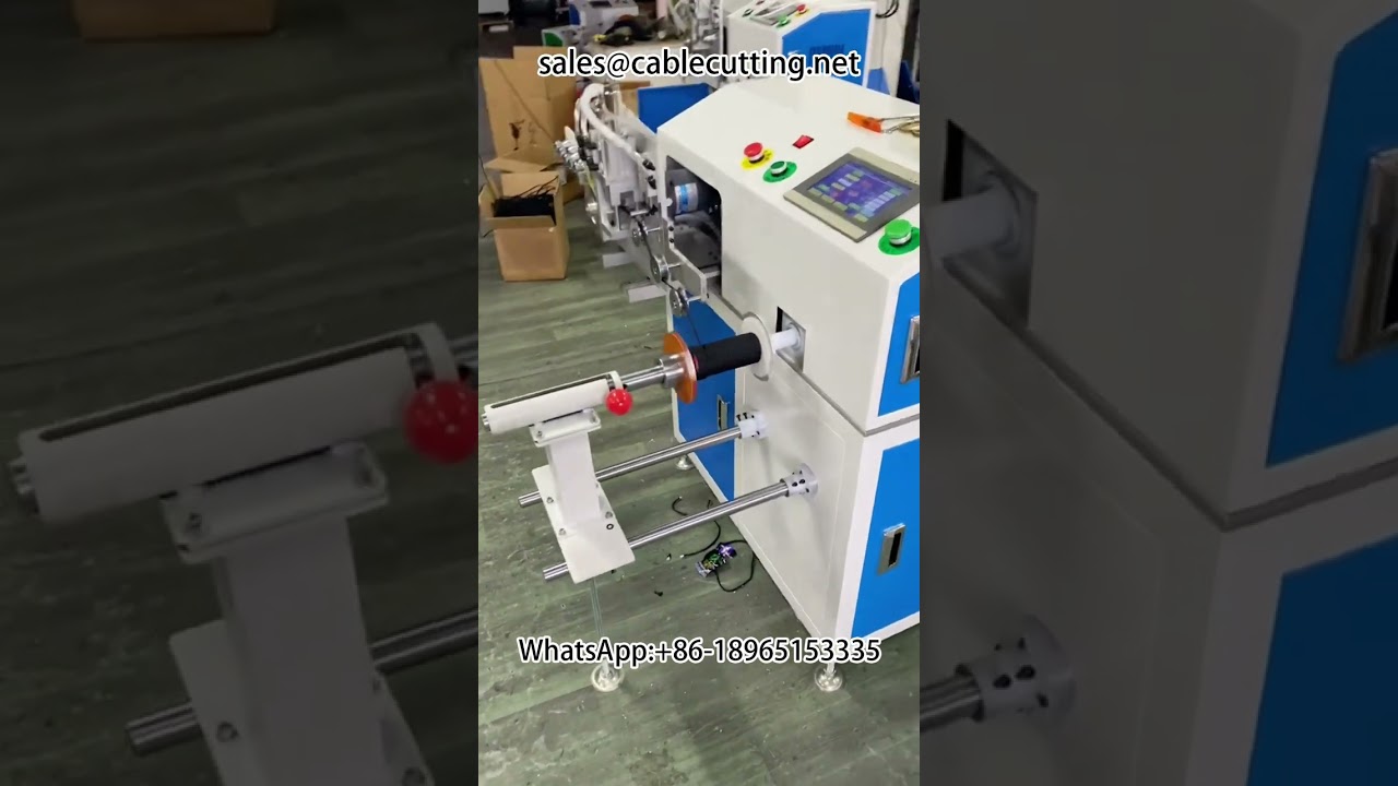 Vezető kötél, biztonsági kötél, nylon fonott kötél tekercselő gép | Automata métertekercselő #kötél #vezetőkötél #biztonságikötél #nylonkötél #fonottkötél