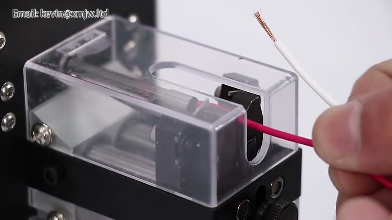 Tiszta elektromos indukciós huzalbontó gép 0,03-4,0 mm² négyzetes vezetékekhez - automatikus szigeteléseltávolító terminálfeldolgozó