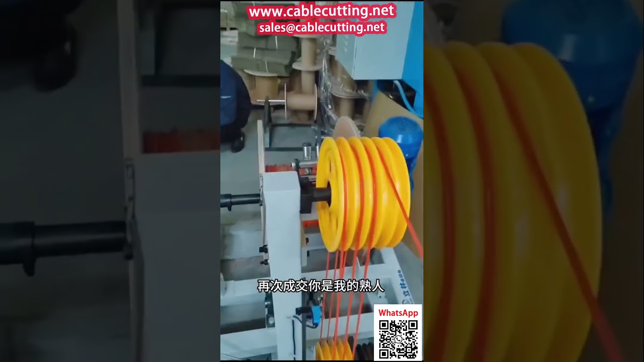 Wire Rewinding and Coiling Machine with Counter | Large and Small Coil Active Payoff