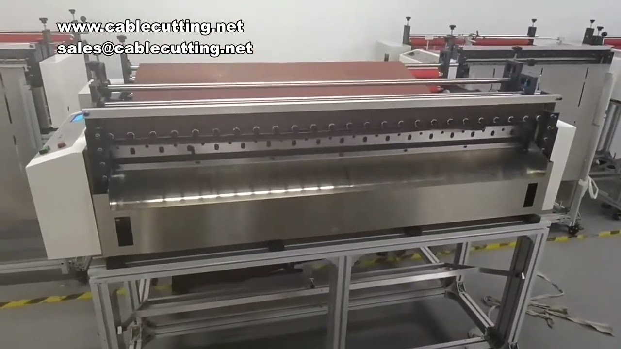 Tisztítókendő automata vágógép – ipari precíziós vágógép