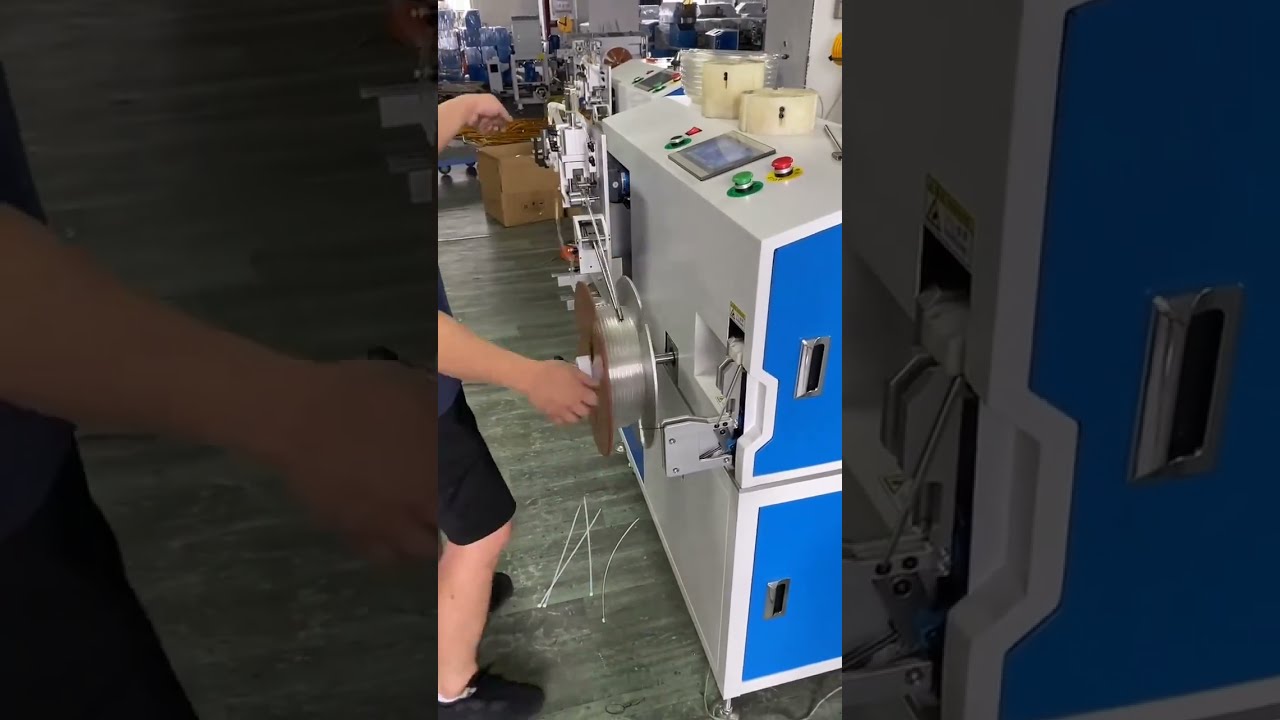 Automatikus csőszámláló, vágó és tekercselő gép 1–16 mm átmérőhöz – Ipari hatékonyság