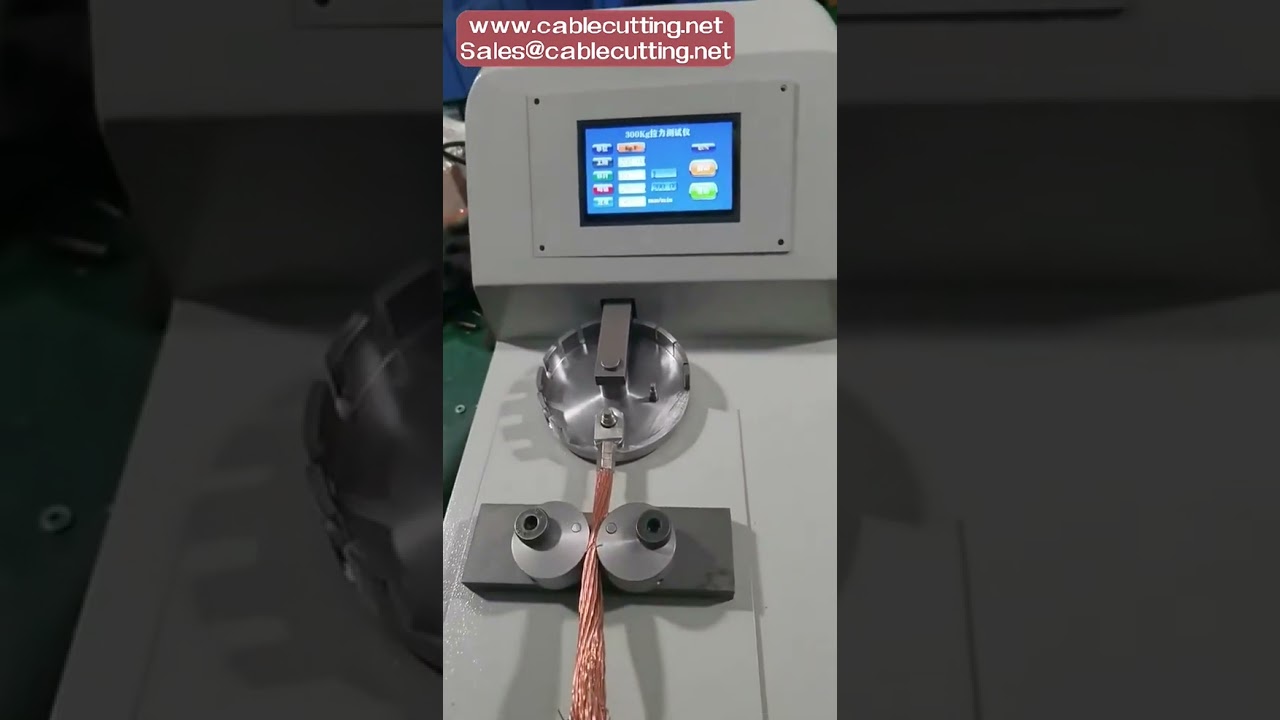 LCD kijelzős kábelköteg-húzótesztelő gép memóriatárolóval és alumíniumötvözet fogantyúval