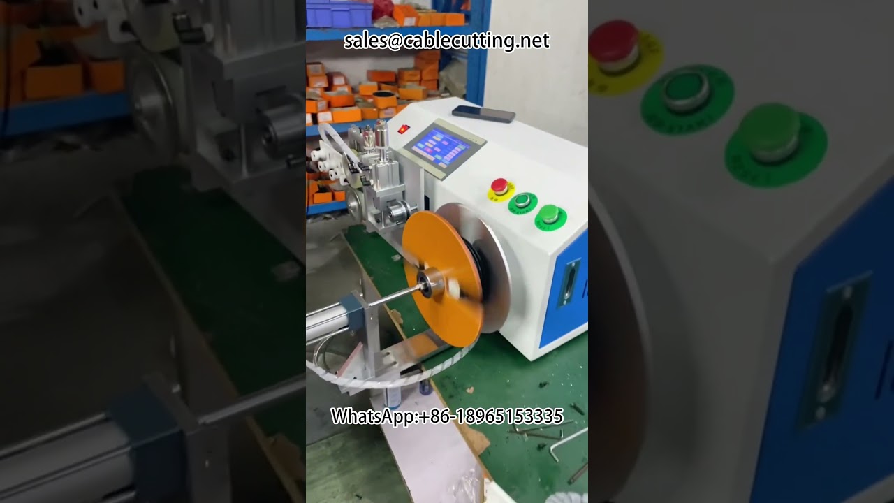 Automatikus mérőszámláló és tekercselő gép | Huzaltekercselő gép | Huzalfeldolgozás | Háló újratekercselés