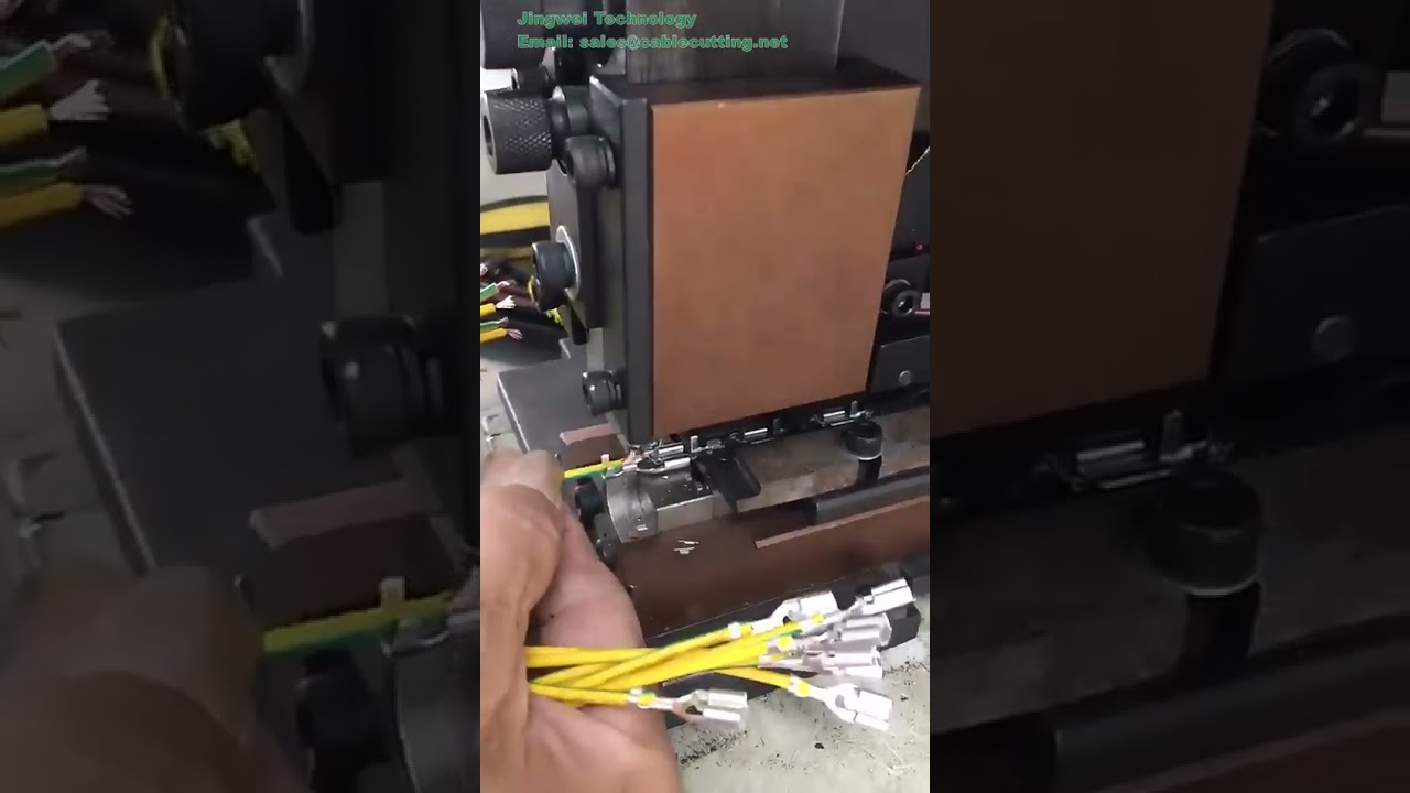 Automatic Terminal Crimping Machine with Wire Cutting | 3-0-T