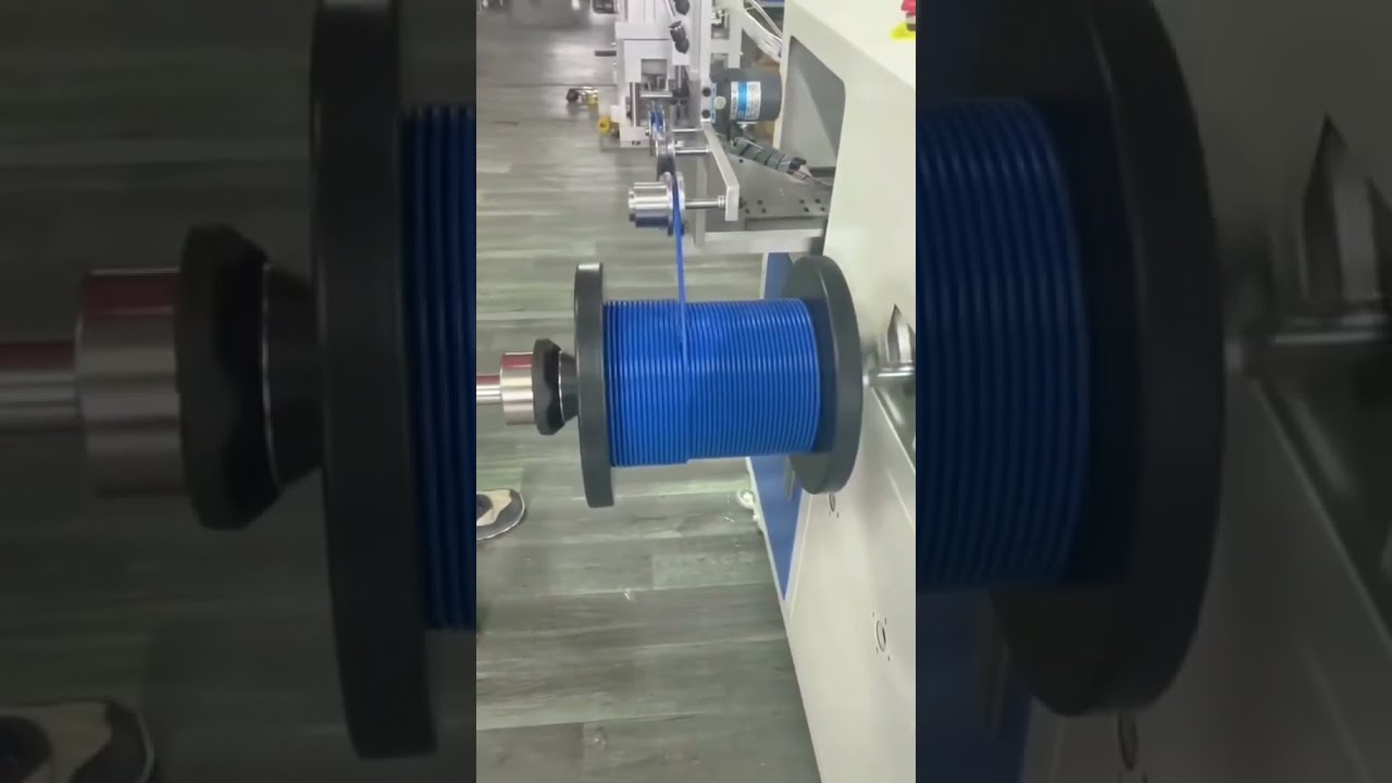 115-ös Precíziós Huzaltekerő – Nagy és Kis Tekercsek, Vágófunkcióval Műanyag és Üregekhez