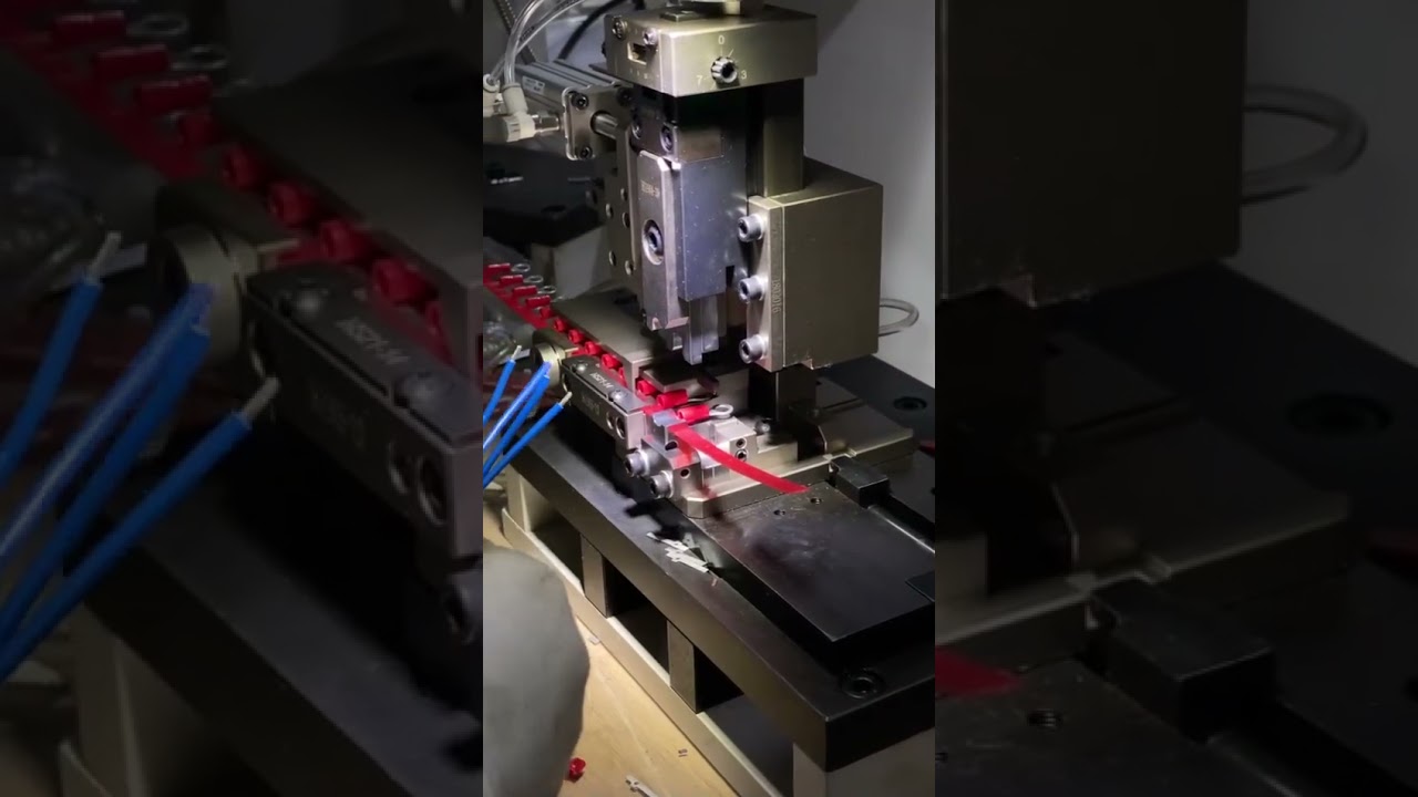 JST vízszintes krimpelő applikátor – 30 mm löket, max 22 mm előtolás