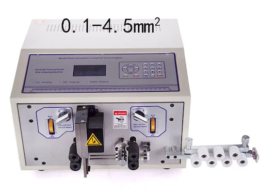 Automata huzalcsupaszító gép WPM-09C - Vezeték_Vágó_és_Csupaszító_Gép