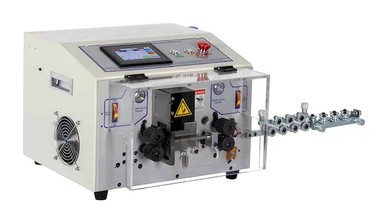 Kétrétegű kerek köpeny csupaszító és vágó WPM-YHT3 - Automata_Vezeték_Csupaszító_Gép