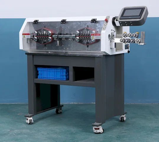 Nagy teherbírású nagyméretű kábel csupaszító és vágógép WPM-30-300 - Vezeték_Vágó_és_Csupaszító_Gép