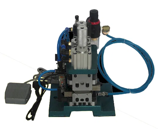 Pneumatikus huzalcsupaszító és sodrógép WPM-3F+T - Vezeték_Vágó_és_Csupaszító_Gép